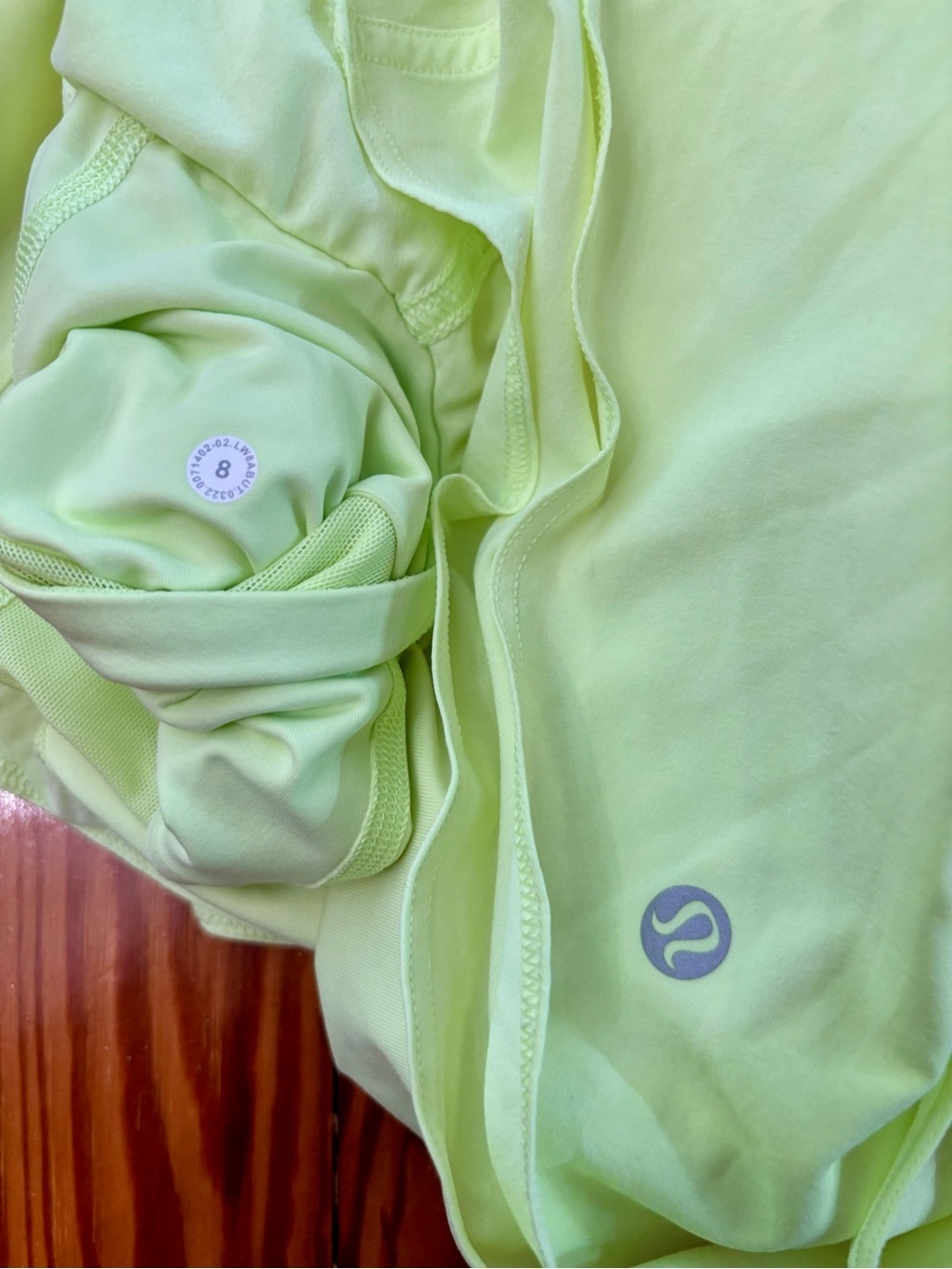Lululemon Court Rival High-Rise Skirt in Electric Lemon Size 8 - Picture 10 of 10